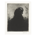 Glenn Brown 'Layered Portrait (after Rembrandt) 4' Etching