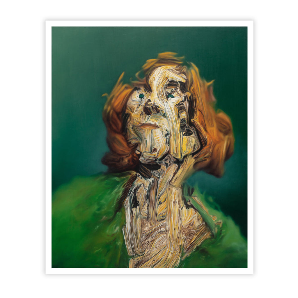 Glenn Brown 'The Real Thing' Postcard