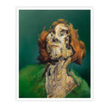 Glenn Brown 'The Real Thing' Postcard