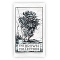 Glenn Brown 'Drawing (after Graf)' Tea Towel