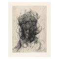 Glenn Brown 'Half-Life (after Rembrandt) 2' Etching