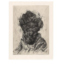 Glenn Brown 'Half-Life (after Rembrandt) 5' Etching