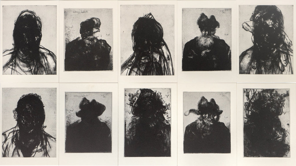Glenn Brown: Etchings and Sculpture Notecard Set