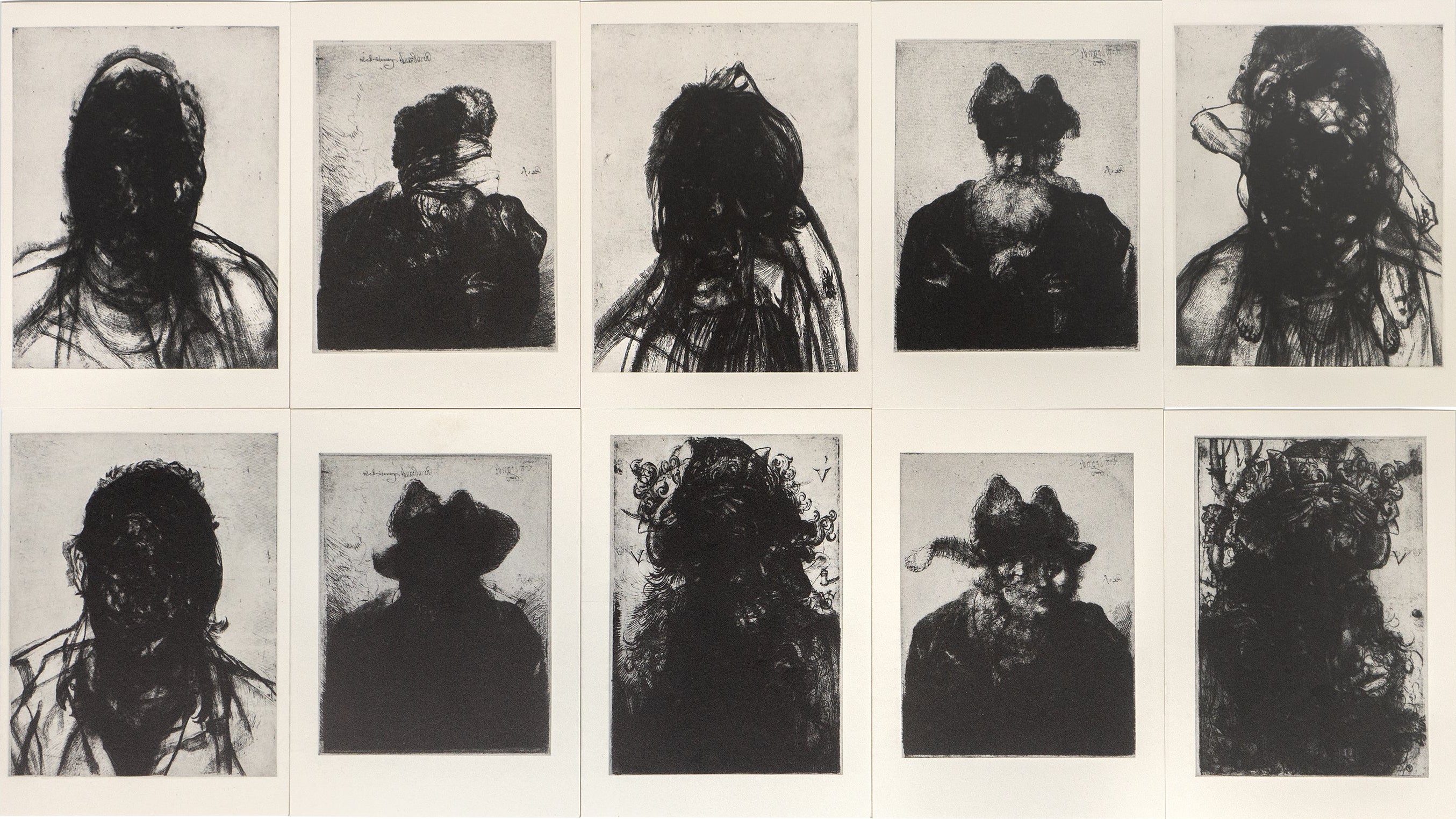 Glenn Brown: Etchings and Sculpture Notecard Set